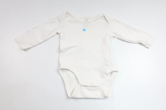 Bodysuit fra H&M - Størrelse 62 - Hvid