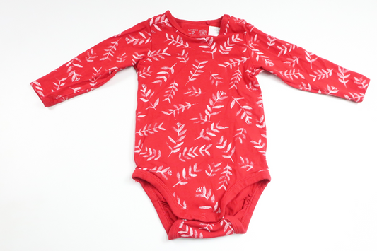 Bodysuit fra Lindex - Størrelse 74 - Rød