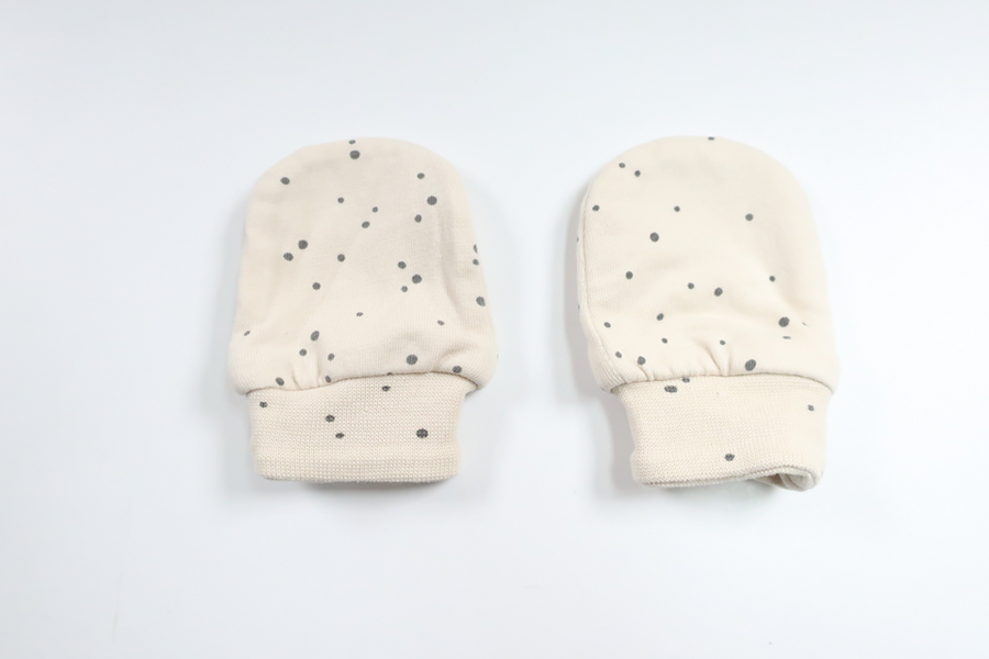 Nyfødtvanter fra Unknown - Størrelse 50/56 - Beige