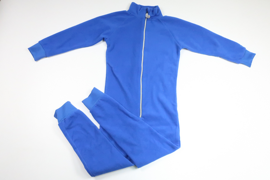 Fleeceoveralls fra Funk - Størrelse 120 - Blå