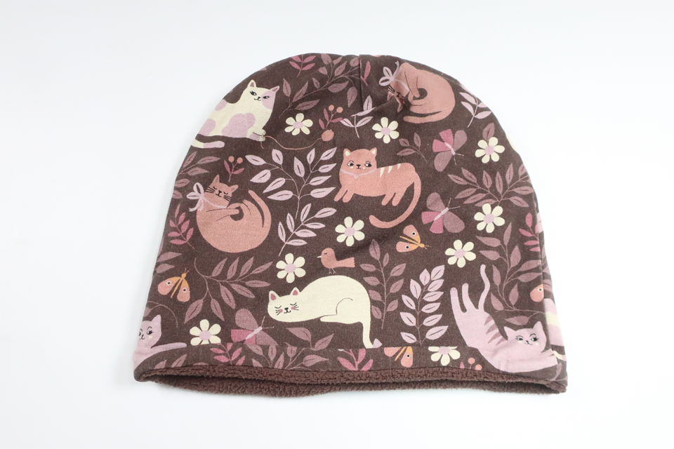 Hue med katte fra Lindex - Størrelse 52/54 - Brun