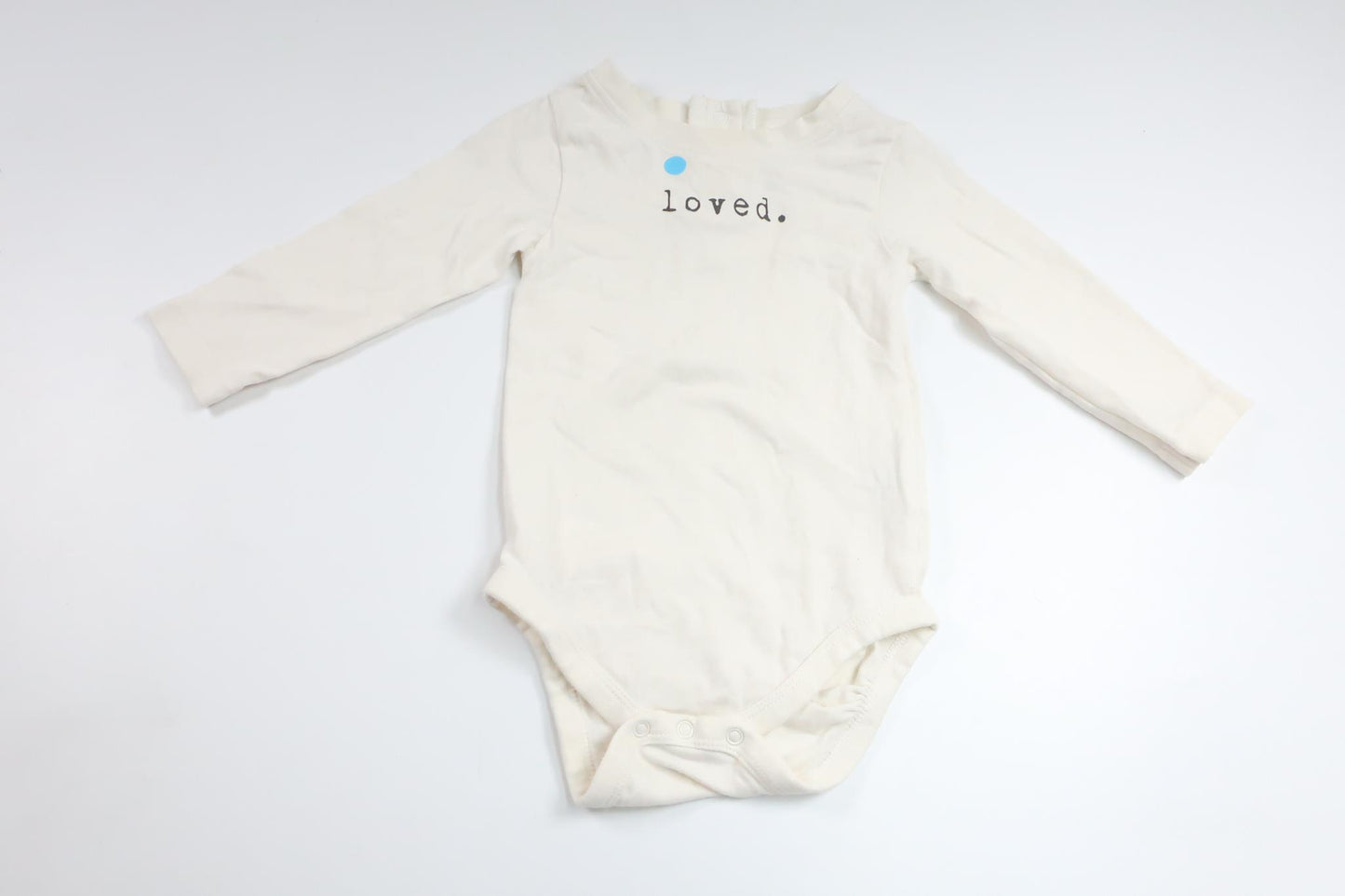 Bodysuit fra Cubus - Størrelse 74 - Off-white