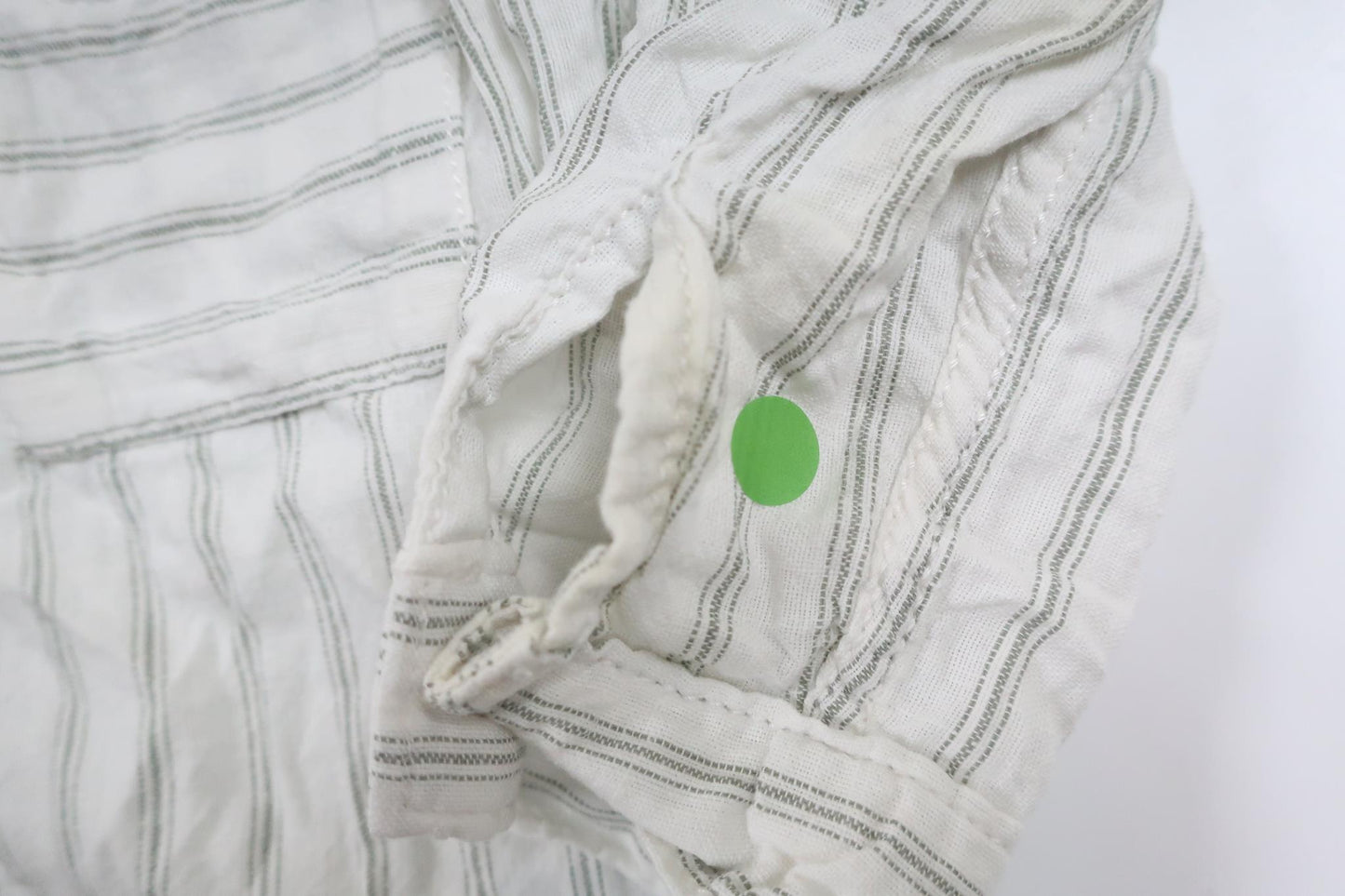 Stribet skjorte fra H&M - Størrelse 86 - Off-white