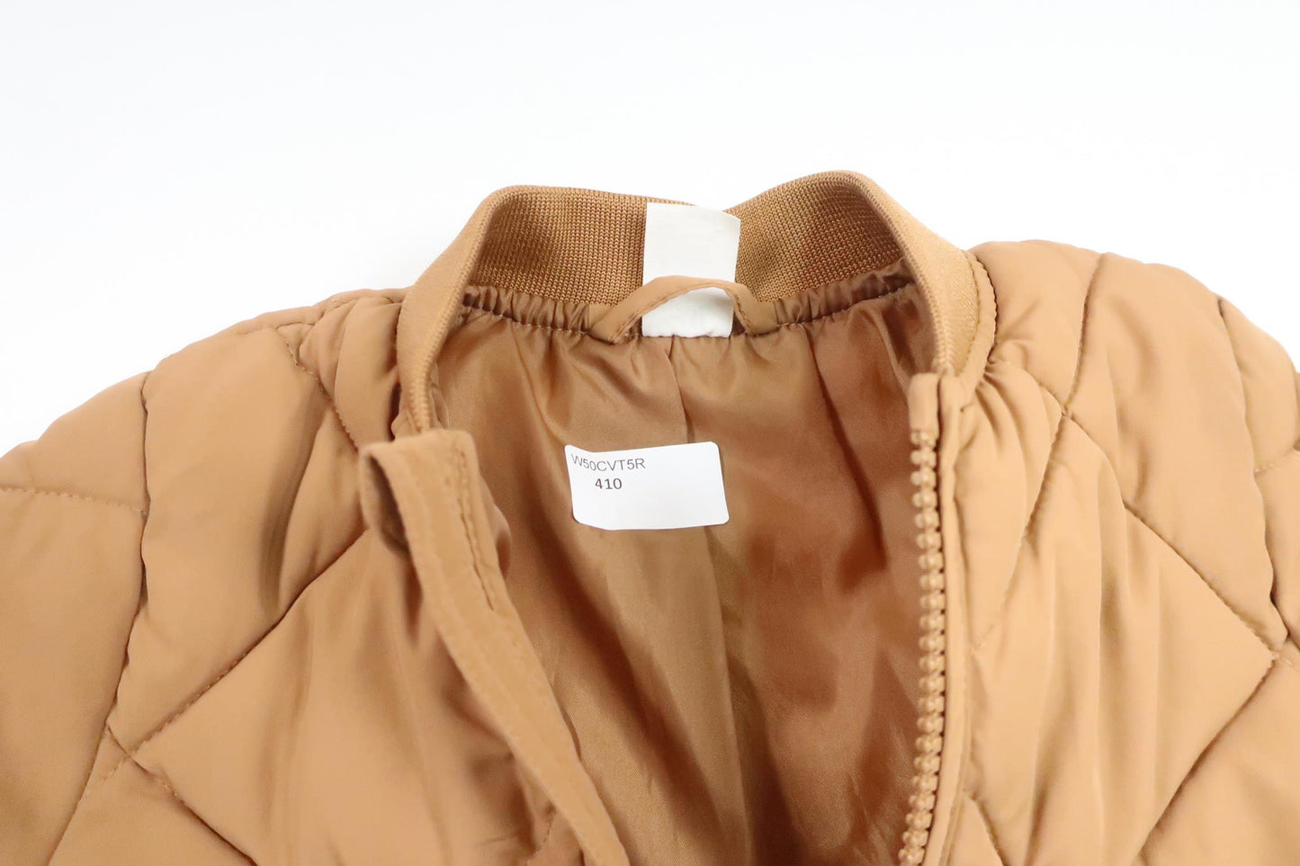 Quiltet jakke fra H&M - Størrelse 86 - Brun