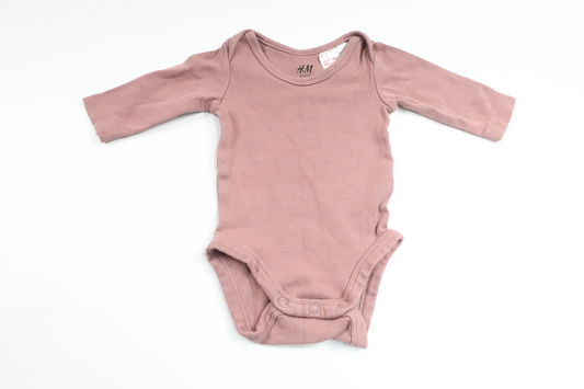 Bodysuit fra H&M - Størrelse 50 - Lyserød
