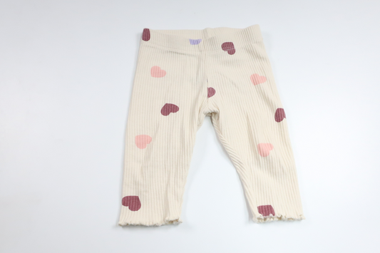 Ribbede bukser fra Rikiki - Størrelse 62 - Off-white