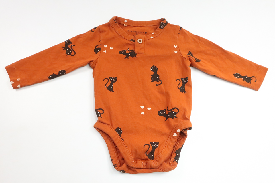 Bodysuit fra Minimarket - Størrelse 62 - Brun