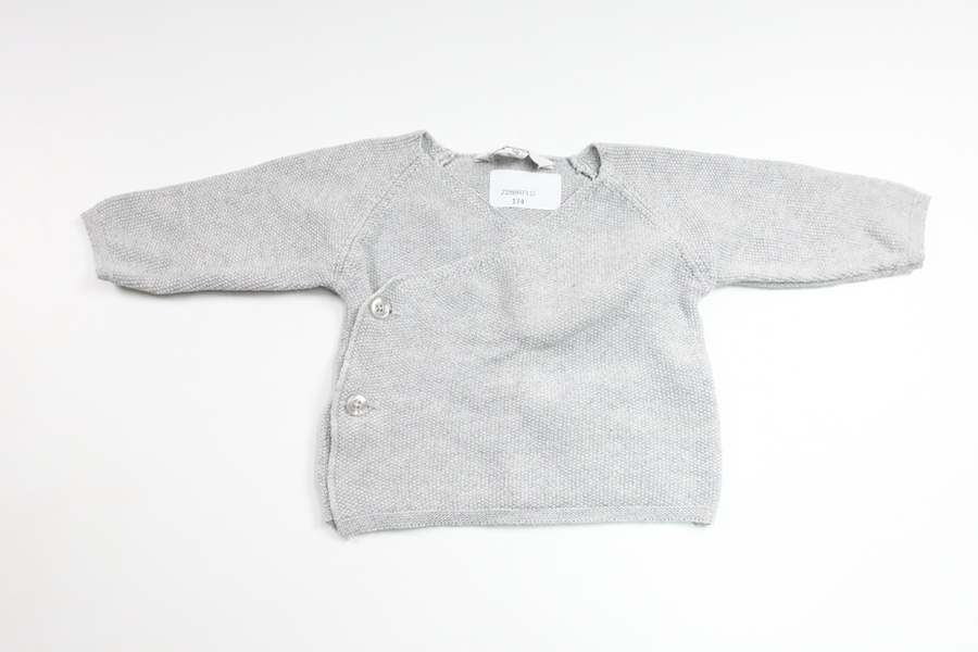 Strikket sweater fra Åhléns - Størrelse 50 - Grå