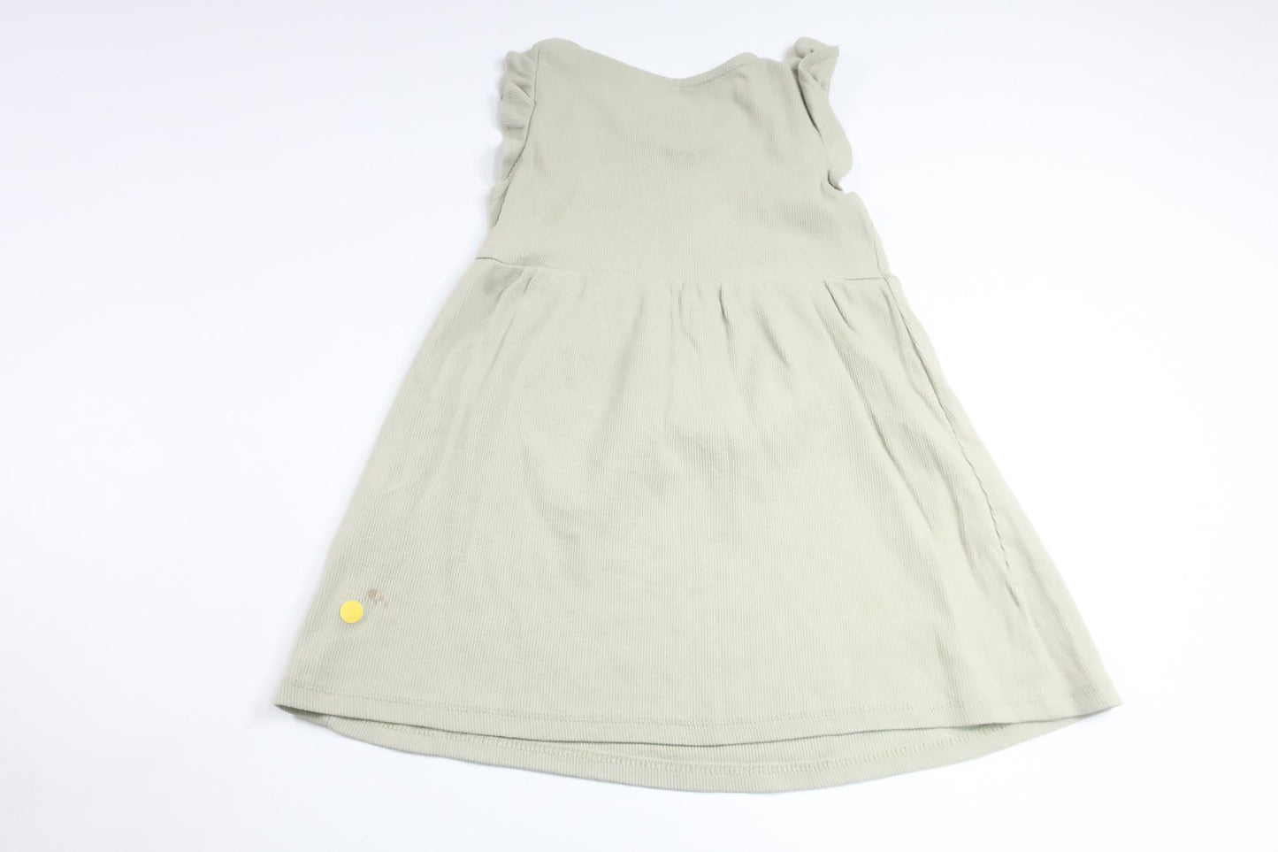 Ribbet kjole fra H&M - Størrelse 92 - Grøn