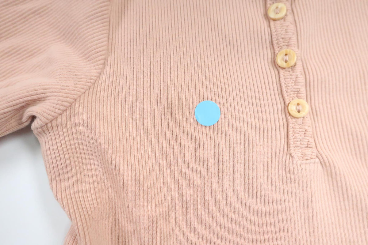 Ribstrikket sweater fra H&M - Størrelse 86 - Beige