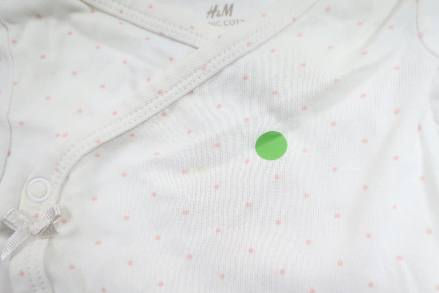 Wrap-body fra H&M - Størrelse 56 - Hvid