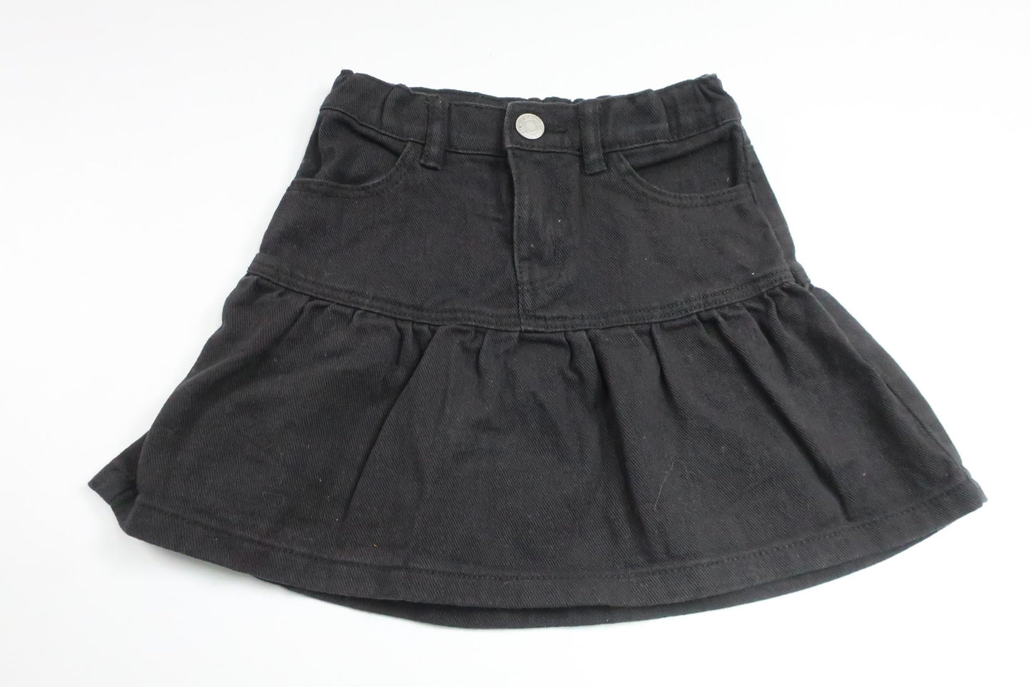 Denimnederdel fra H&M - Størrelse 92 - Grå