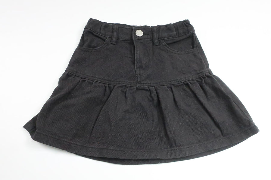 Denimnederdel fra H&M - Størrelse 92 - Grå