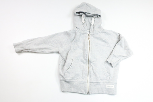 Hættejakke fra Lager 157 - Størrelse 90 - Grå