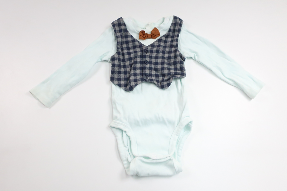 Bodysuit fra H&M - Størrelse 68 - Hvid