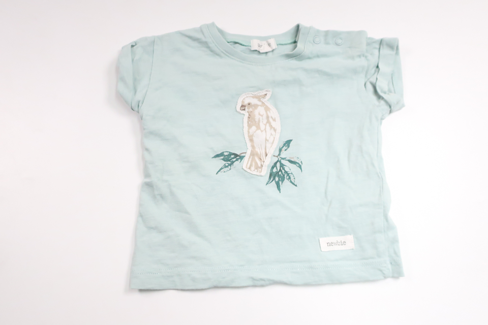 T-shirt fra Newbie - Størrelse 62 - Blå