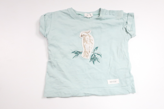 T-shirt fra Newbie - Størrelse 62 - Blå