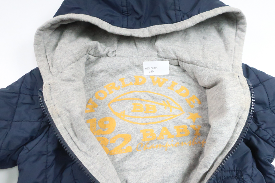 Vendbar jakke fra Zara - Størrelse 80 - Marineblå