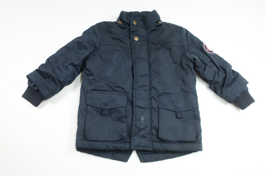 Vinterjakke fra Popcorn - Størrelse 86 - Marineblå