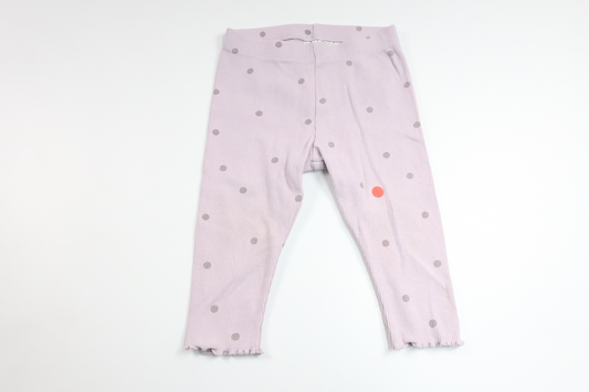 Ribbede bukser fra H&M - Størrelse 74 - Lilla