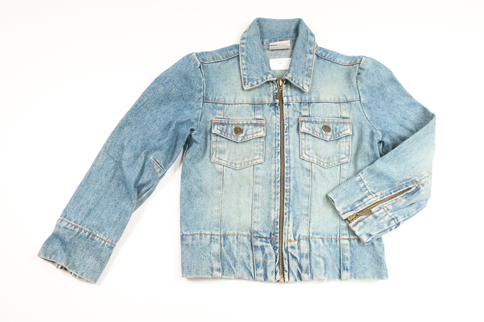 Denimjakke fra Ellos - Størrelse 110 - Denim