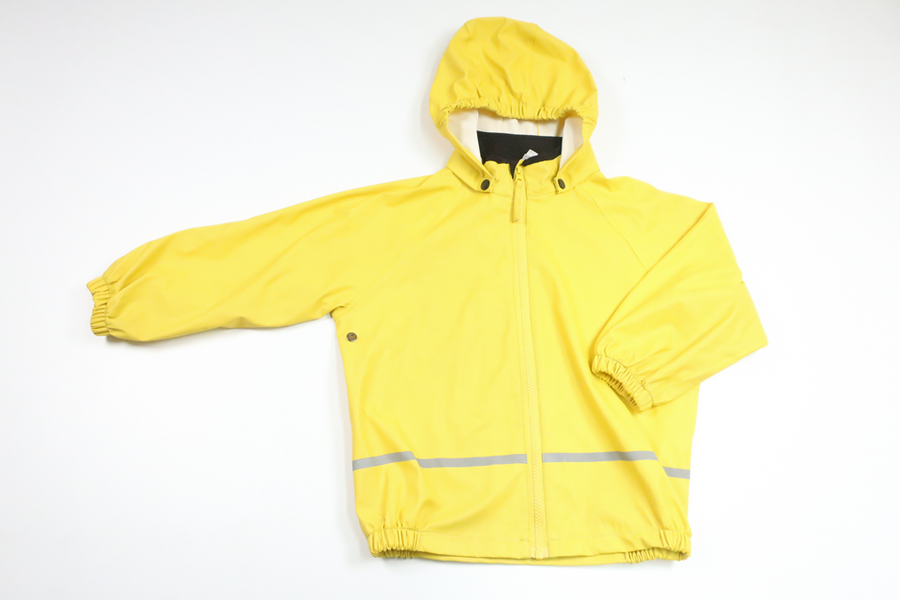 Regnjakke fra Ellos - Størrelse 98/104 - Gul