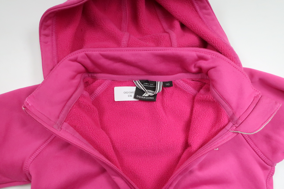 Blød jakke fra Didriksons - Størrelse 110 - Lyserød