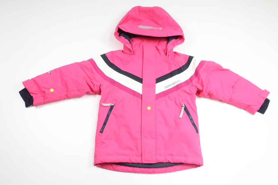 Vinterjakke fra Didriksons - Størrelse 100 - Lyserød