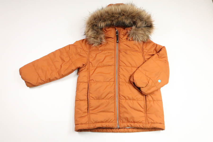 Vatteret jakke fra Didriksons - Størrelse 110 - Brun