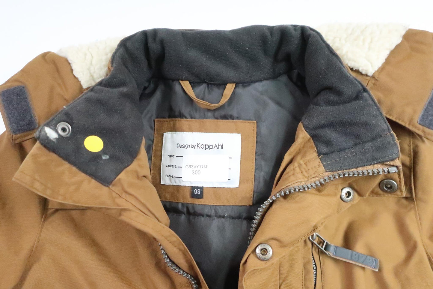 Jakke fra Kappahl - Størrelse 98 - Brun