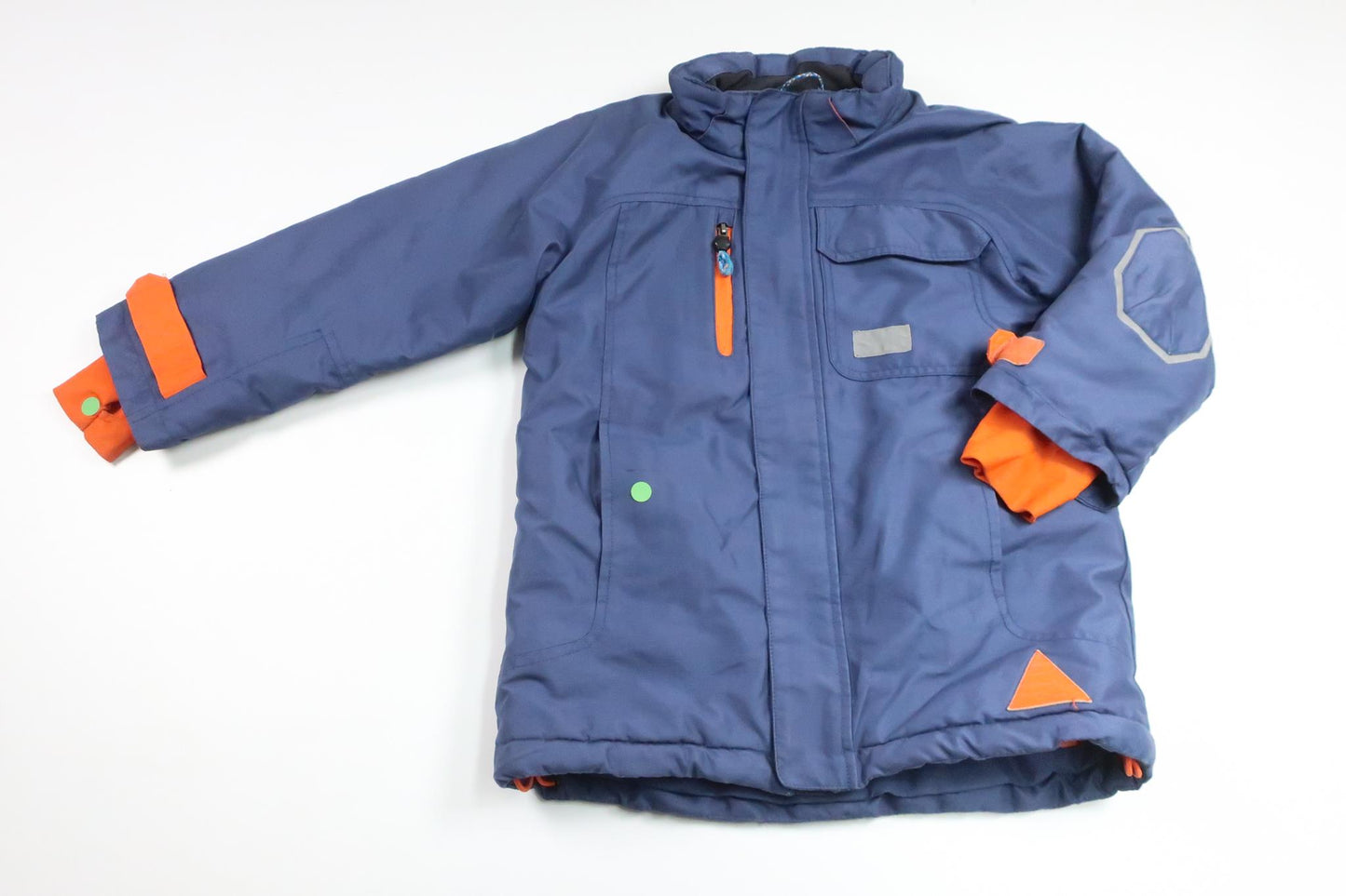 Vinterjakke fra H&M - Størrelse 104 - Marineblå