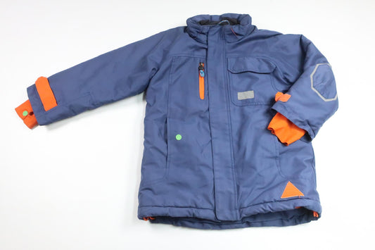 Vinterjakke fra H&M - Størrelse 104 - Marineblå