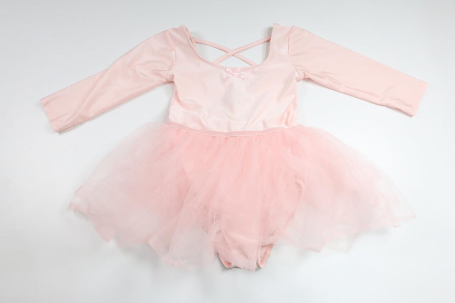 Dansekostume fra H&M - Størrelse 122/128 - Lyserød