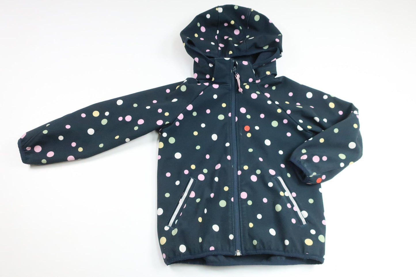 Softshelljakke fra H&M - Størrelse 116 - Marineblå