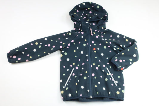 Softshelljakke fra H&M - Størrelse 116 - Marineblå