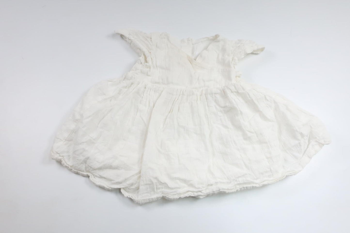 Kjole fra H&M - Størrelse 62/68 - Hvid