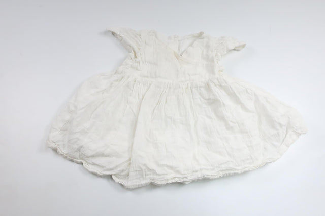 Kjole fra H&M - Størrelse 62/68 - Hvid