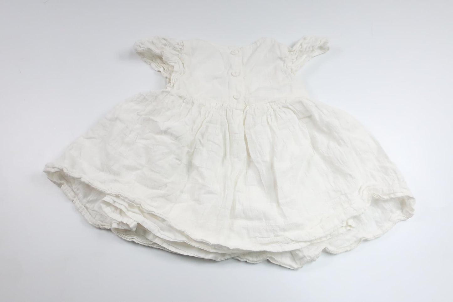 Kjole fra H&M - Størrelse 62/68 - Hvid
