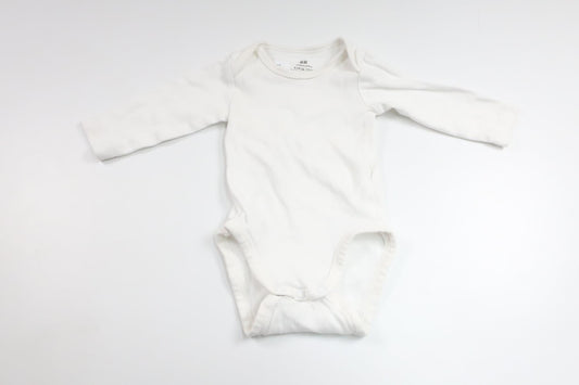 Bodysuit fra H&M - Størrelse 56 - Hvid
