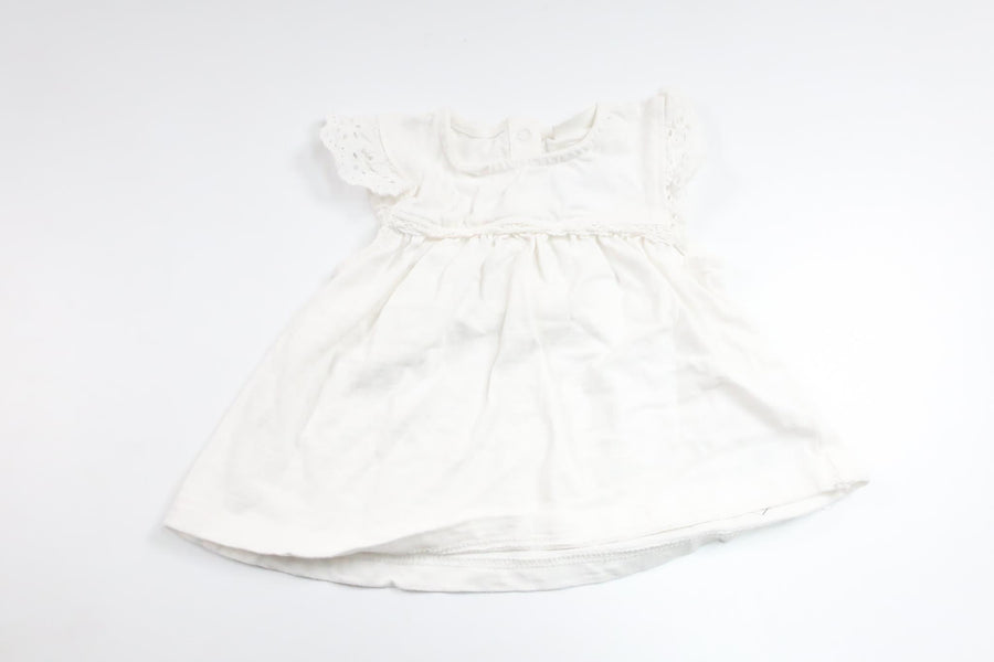 Tunika fra Next - Størrelse 56 - Hvid