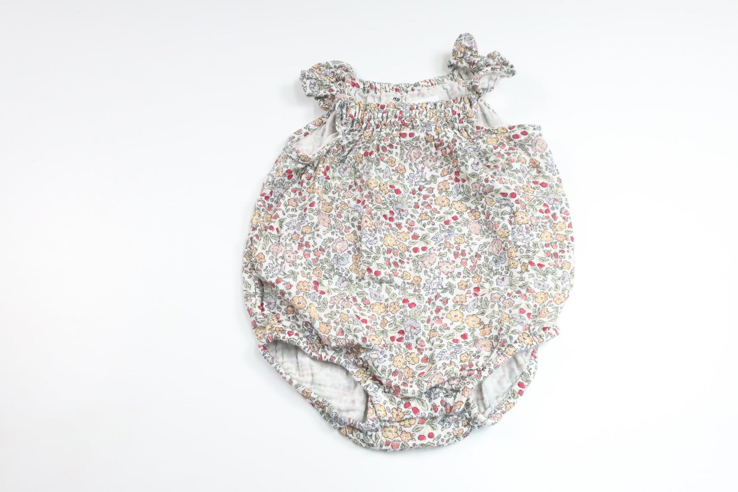 Blomsterjumpsuit fra H&M - Størrelse 68 - Multifarvet