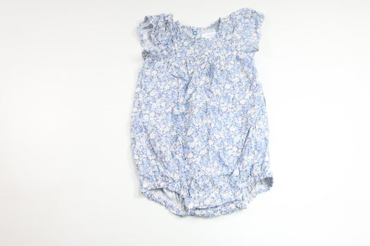 Blomsterbody fra Unknown - Størrelse 74/80 - Blå