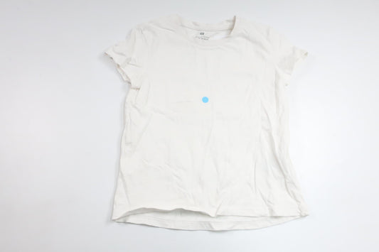 T-shirt fra H&M - Størrelse 110/116 - Hvid