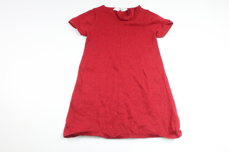 Glitrende kjole fra H&M - Størrelse 110/116 - Rød