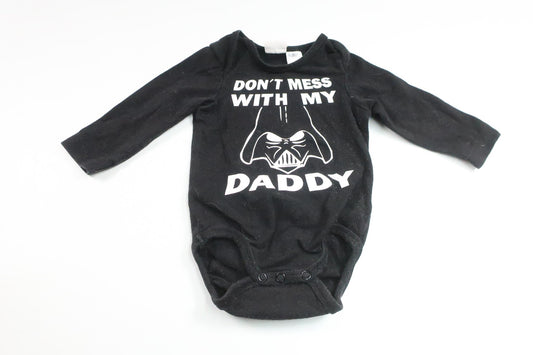 Bodysuit med Star Wars fra H&M - Størrelse 56 - Sort