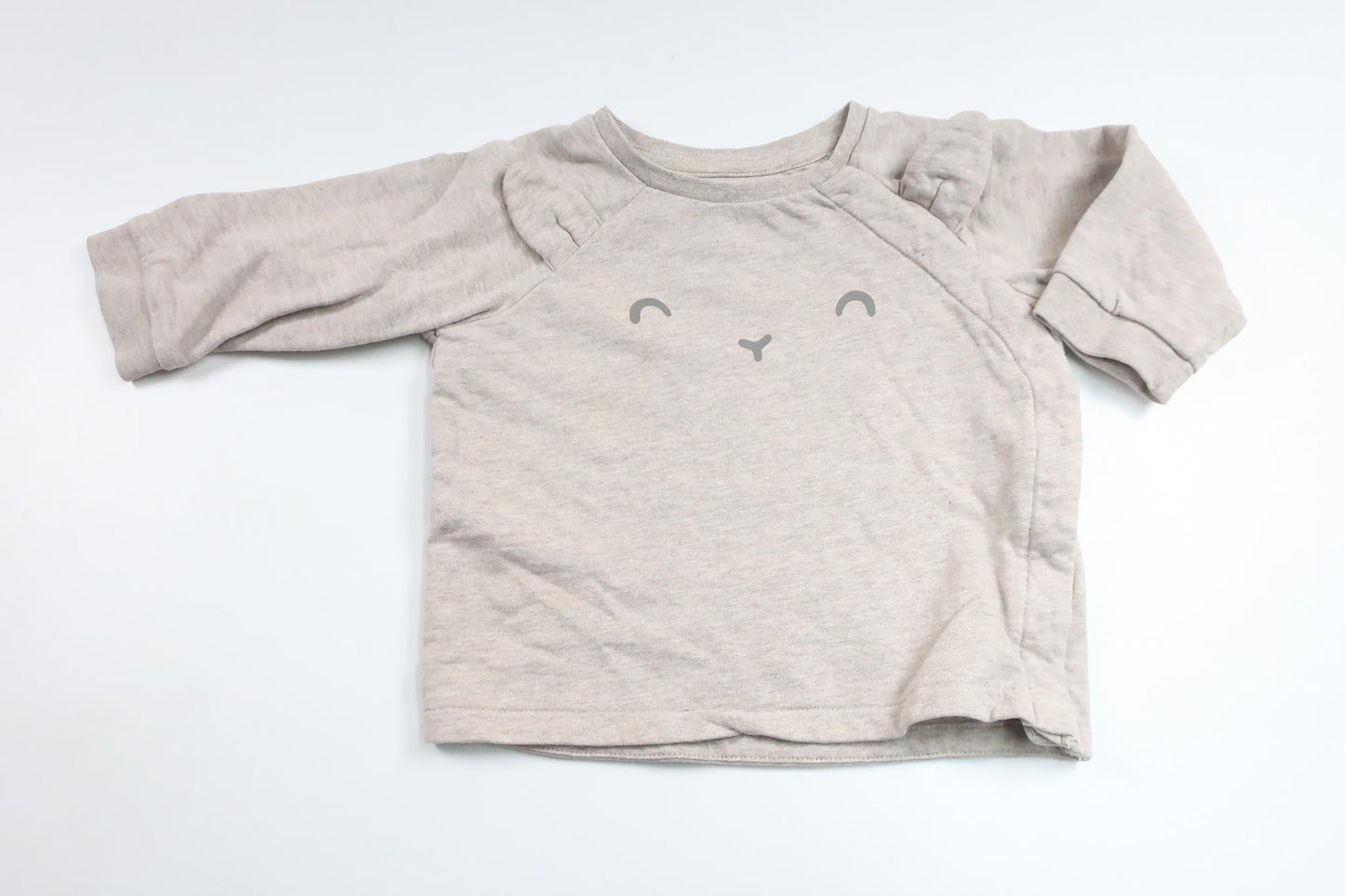 Sweatshirt fra H&M - Størrelse 68 - Beige