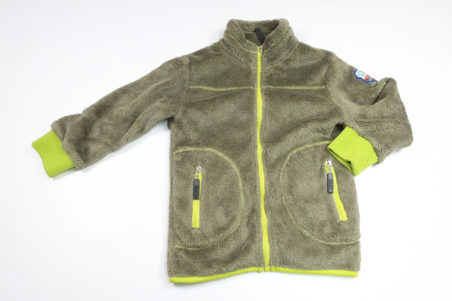 Fleecejakke fra My Wear Active - Størrelse 110/116 - Grøn