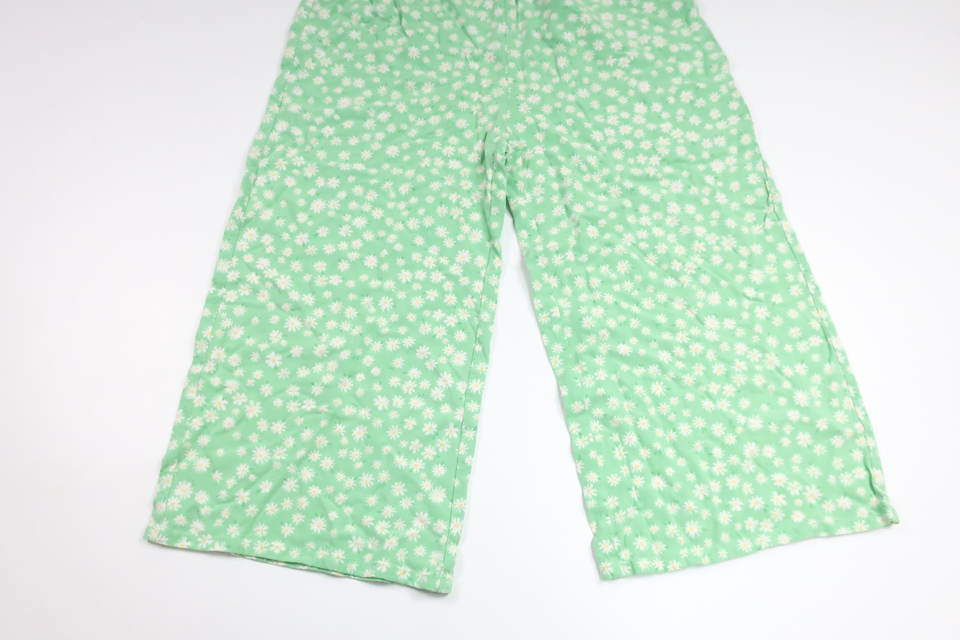 Blomsterjumpsuit fra Lindex - Størrelse 128 - Grøn