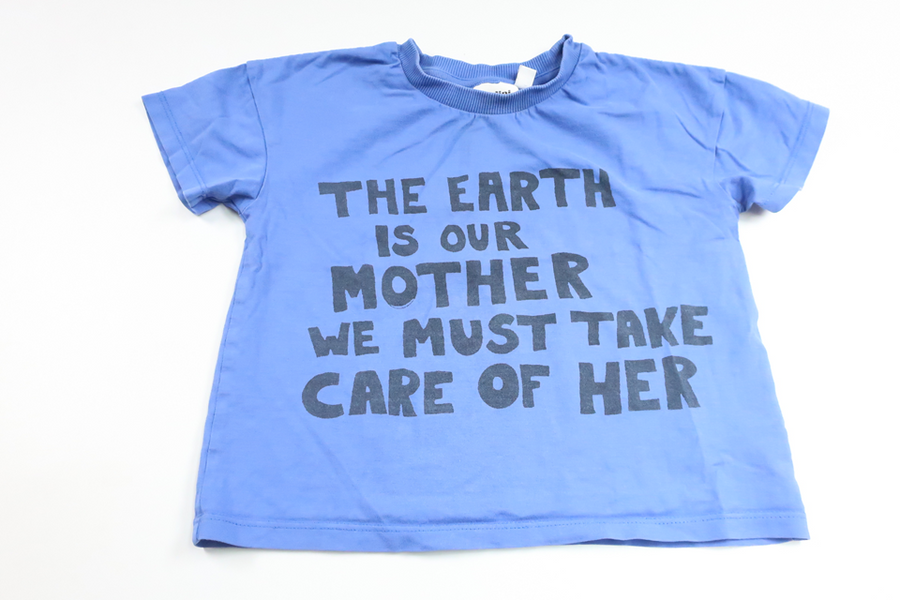 T-shirt fra Mini Rodini - Størrelse 92/98 - Blå