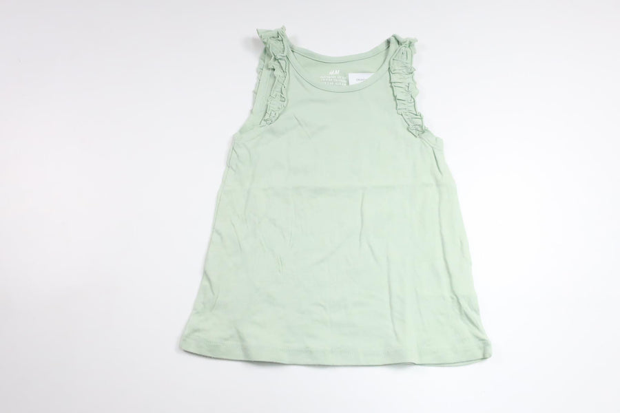Tanktop fra H&M - Størrelse 98/104 - Grøn